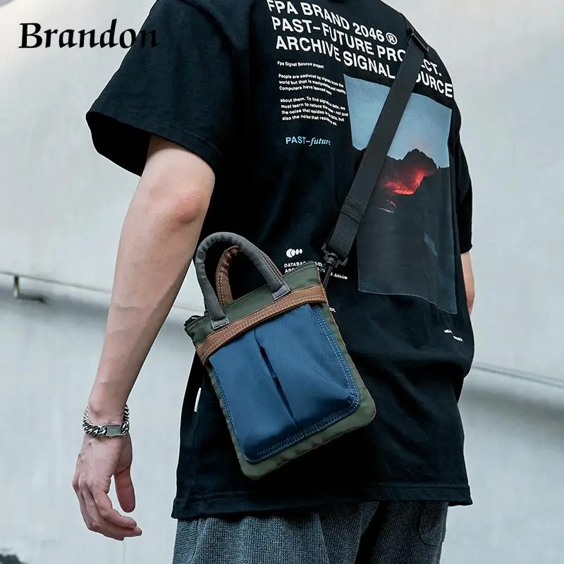 

New Versatile Men's Chest Bag Casual Mobile Phone Bag Sports Light Shoulder Bag