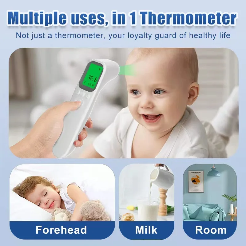 ForXiaomi Digital Thermometer Household Temperature Measurement Medical Noncontact Infrared Laser Temperature Gun Tester-50- 500 6