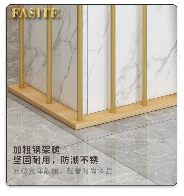 Description Picture 6 of itemCash register shop, small clothing store, front desk, reception desk, simple modern beauty salon counter