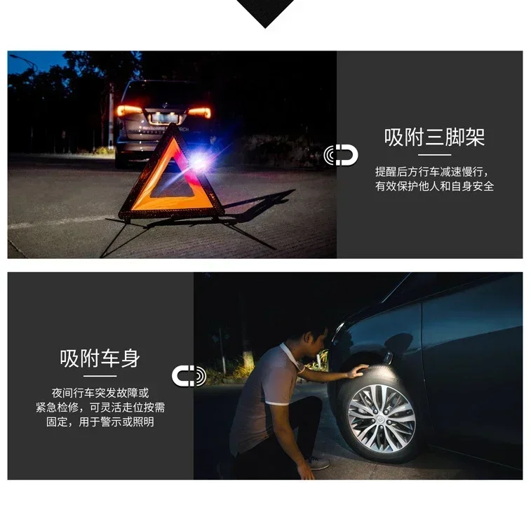 Newest UT21 Gravity Sensing Police Shoulder Lights Portable Red Blue LED 360° Rotation Warning Safety Lamp for Security Patrol