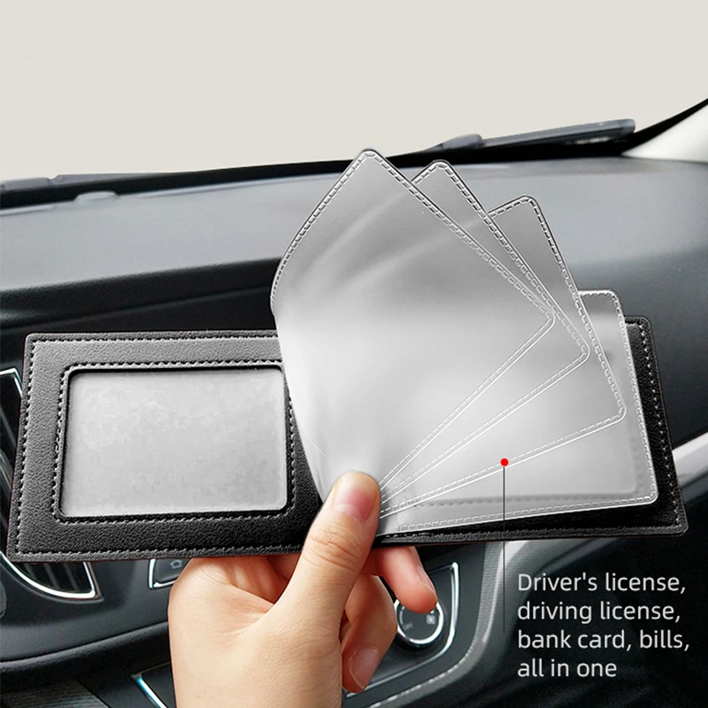 Motorcycle License & Card Holder Wallet 4