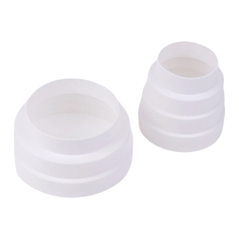 Kitchen Duct Multi Reducer Extractor Fan Pipe Connector 80/100/110/120/150/160mm For Fan Ventilation Duct Tube Exhaust Duct