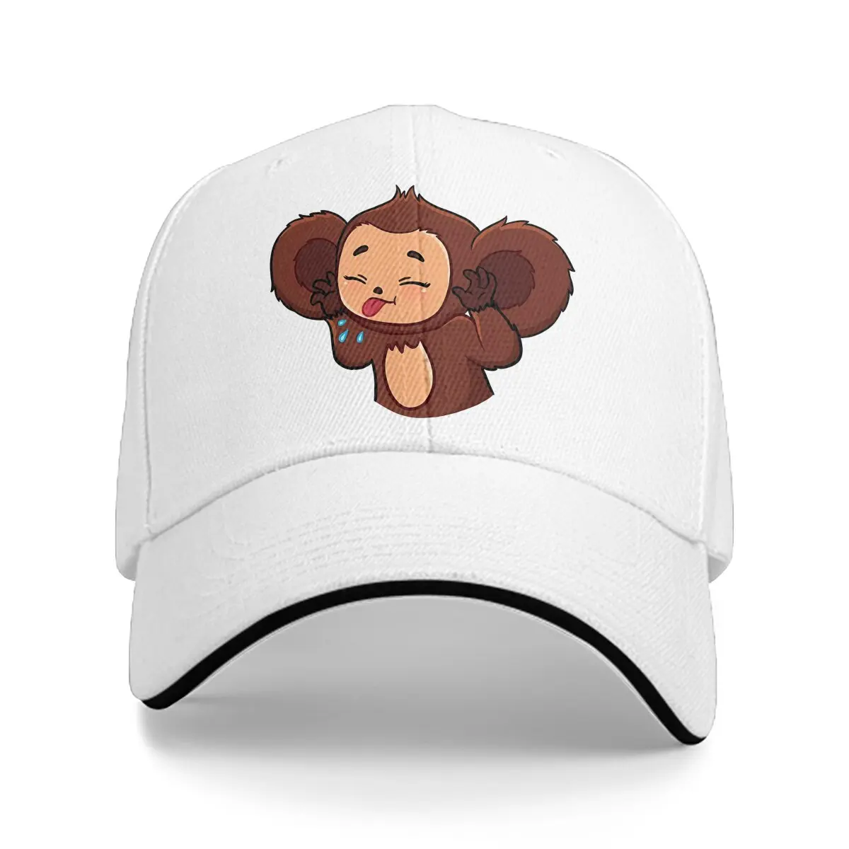 

Humor Baseball Cap Men Hats Women Visor Protection Snapback Cheburashka Cartoon Caps