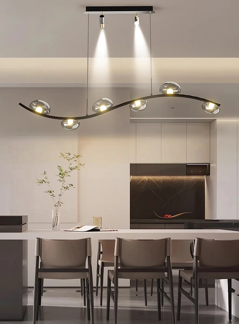 Description Picture 2 of itemModern home decor led lights pendant light lamps for living room led Chandeliers for dining room hanging light indoor lighting