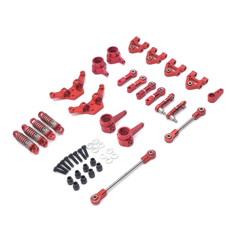 RC Cars hot WLtoys 1/28 284131 K969 K979 K989 K999 P929 P939 RC Car Metal Parts, Upgrade and Modification Wearing Parts 9-Piece Set RC Cars classic