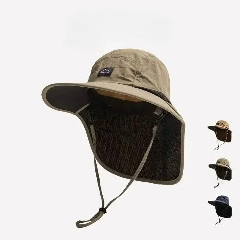 ! Unisex Windproof Quick-Dry Fisherman Hat with Neck Flap & UV Protection...