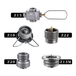 CAMPINGMOON Gas Stove Adapter Gas Saver Plus with Butane Adapter Gas Stove Accessories Refill Adapter Camping Equipment