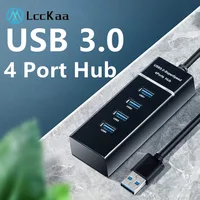 4 Port USB Hub 3.0 USB Splitter Multi USB Hub Extensions Fast Data Transmission OTG Adapter For Computer Xiaomi Macbook Pro Air 1