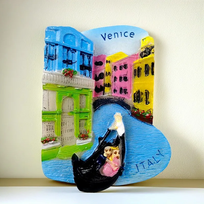 European Venice City fridge magnets Italian Refrigerator Sticker Tourist Souvenir Manufacturer Creative 3D