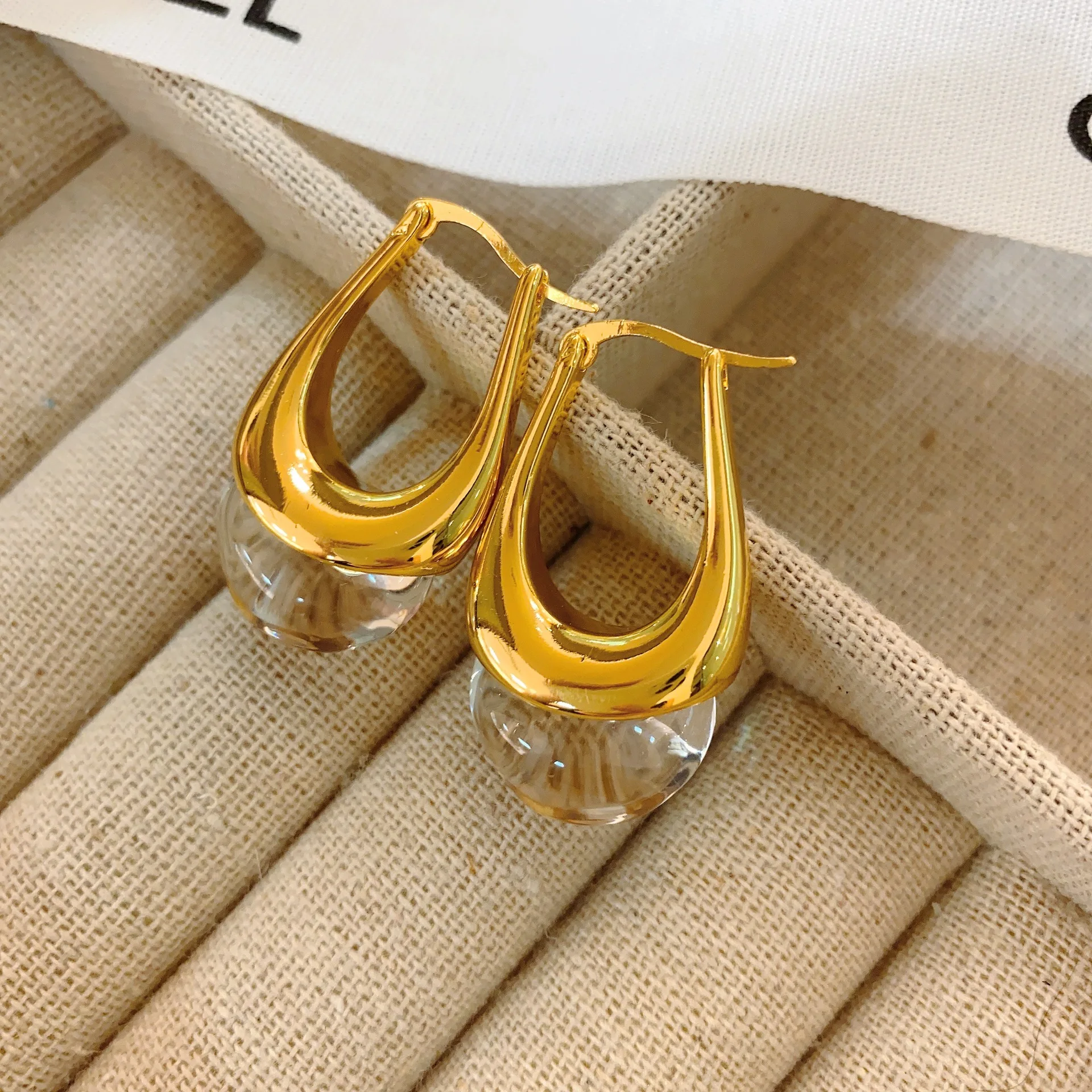 

Simple Metal Earrings For Women Personalized Textured Irregular Eardrop Jewelry Gift For Party Birthday