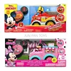 Junior Mickey Minnie Mouse 9" RC Remote Control Bakeshop Cruiser Vehicle Fire Truck Control Remote Car Children Toys Model 1 Pc 1