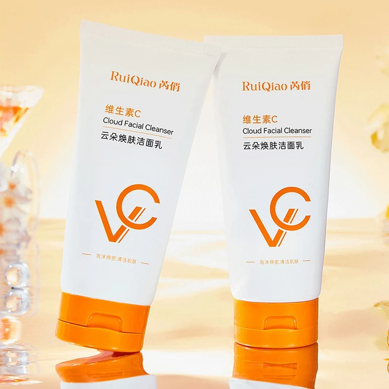 Vitamin C Facial Cleanser Deep Cleansing and Moisturizing Blackhead Removing Skin Care Foam 2