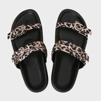 2025 Women's Summer Shoes Casual Platform Leopard Print Outside Beach Shoes for Ladies Open Toe Plus Size Fashion Footwear - Image 6