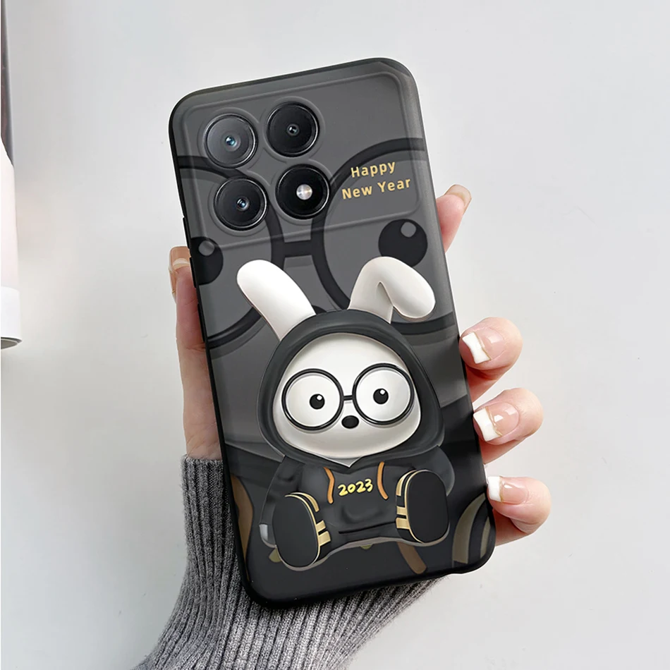 Cute Cartoon Cat & Frog Soft TPU Phone Case - Protective Bumper Cover