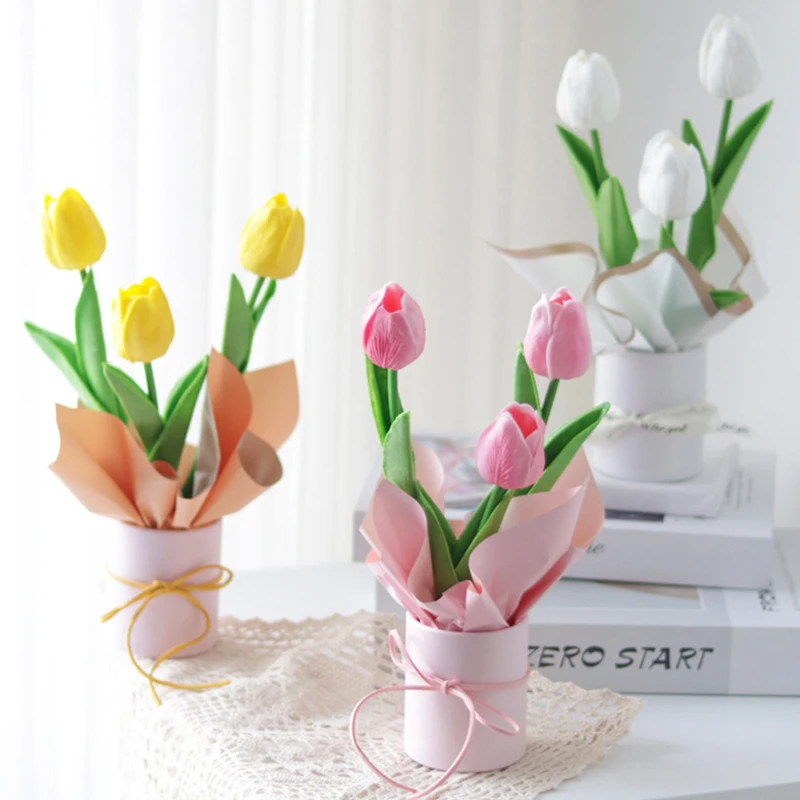 4Pcs Mini Flower Box Packing Storage Box