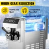 VEVOR 13L/H Commercial Soft Ice Cream Maker Single-Flavor Benchtop 1200W Countertop Vending Machine for Business Snacks Drinks 2