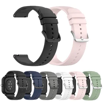 Amazfit GTS 4/2 실리콘 시계 스트랩, 20mm, 삼성에 적합한 갤럭시 워치 5/4 스트랩, Amazfit GTS GTS 2 팔찌용 시계 밴드