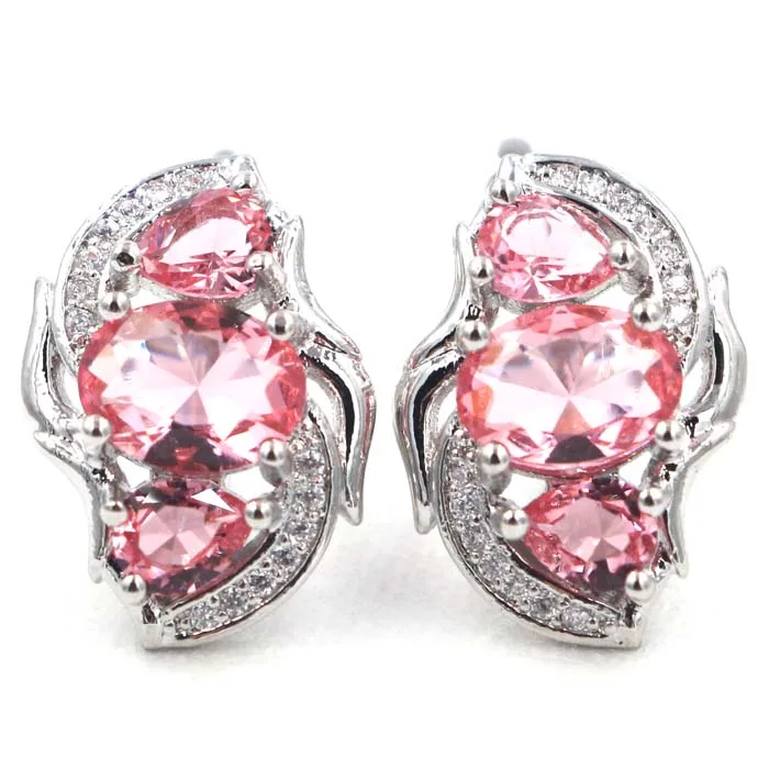 5g Customized 925 SOLID STERLING SILVER Earrings Sapphire Morganite Multi Color Rubies Peridot Emerald Mystical Violet Topaz