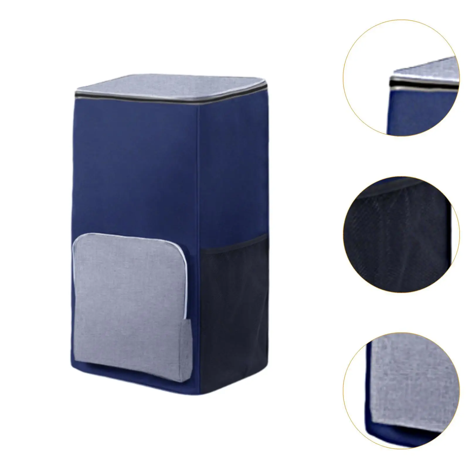 Shopping Cart Bag Storage Bag with Front Pocket Waterproof Fold Up Accessories Reusable Thermal Oxford Cloth