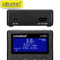 LiitoKala Lii-PD4/PD2 AC PD Charger LCD Fast Charging 4/2-Bay for 21700/18650/AA/AAA Multi-Protection Auto-Detect - Image 4