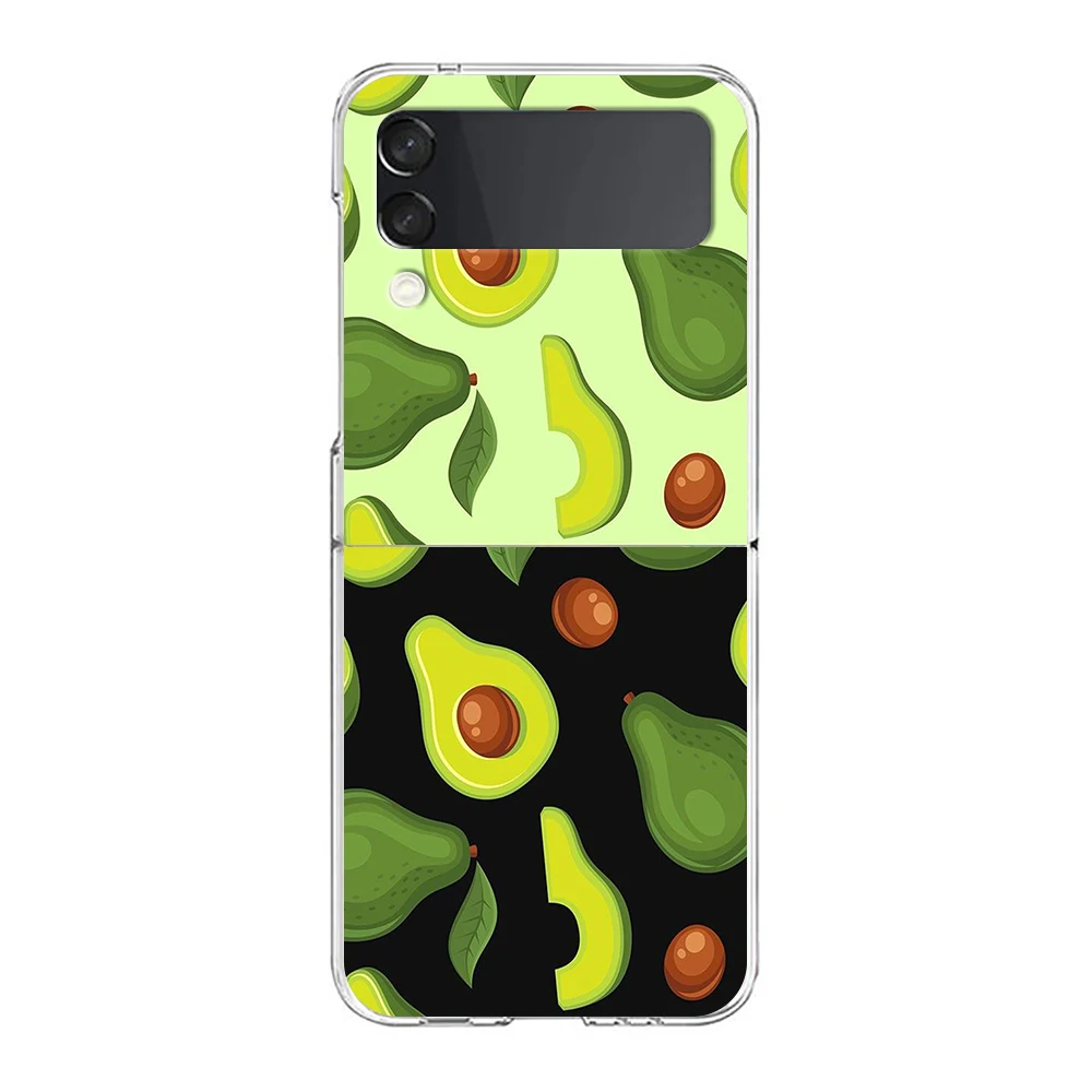 Avocado Hard Shell Transparent Shockproof Phone Case