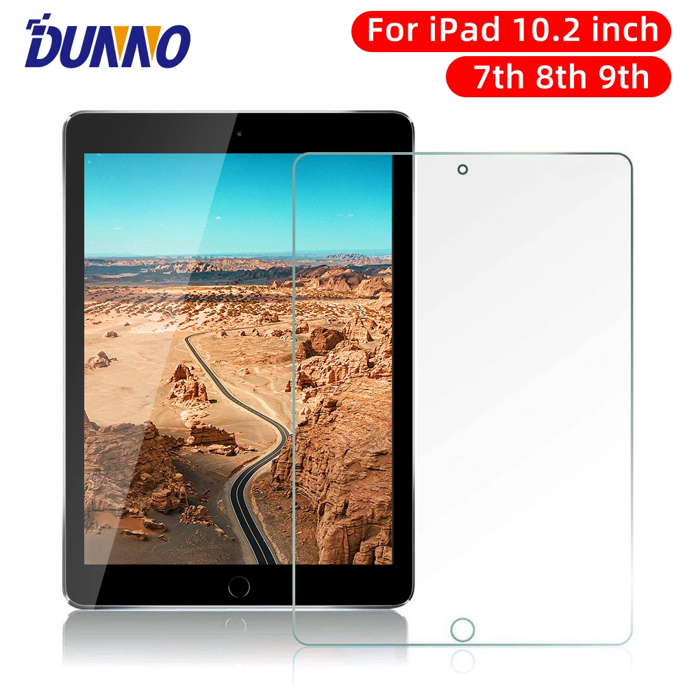 Tempered Glass Protective Film For 2020 2019 Ipad 10.2 Screen Protector