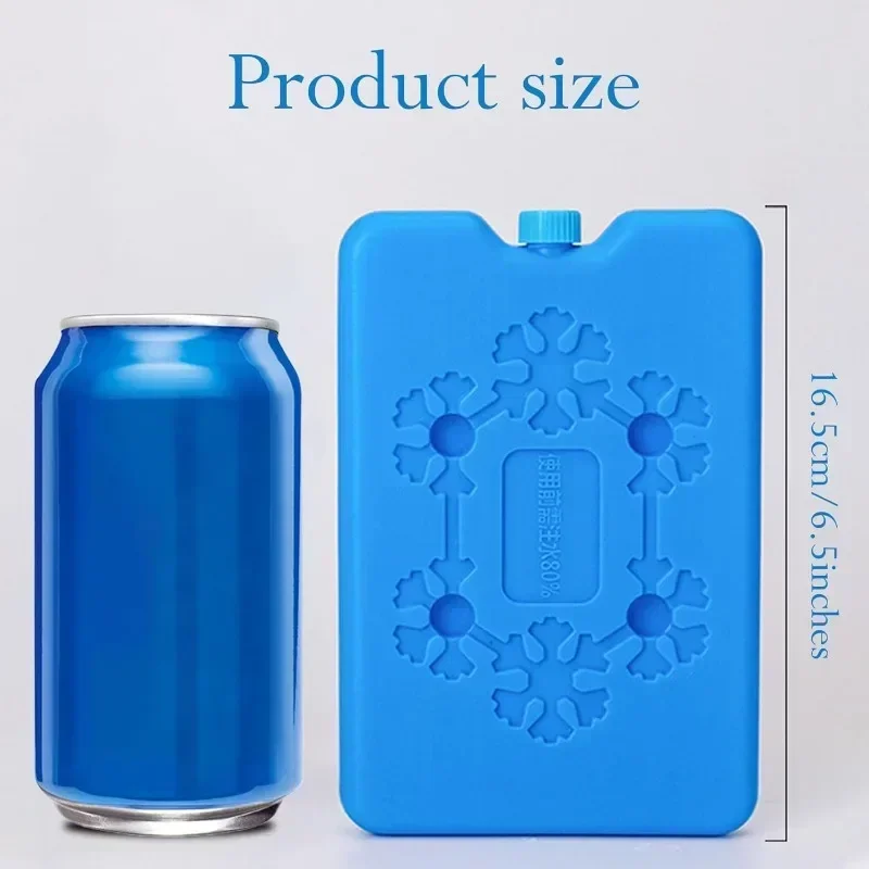 Reusable Ice Pack Cooler Bag 12H Cold Retention Lightweight Food Storage Box for Lunch Outdoor Picnic Camping （Leakproof Design）, ice pack bag