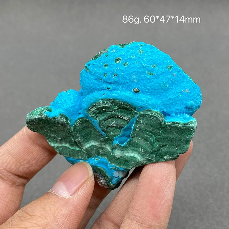 100% Natural chrysocolla Malachite Original Stone Crystal Specimen Home Decoration