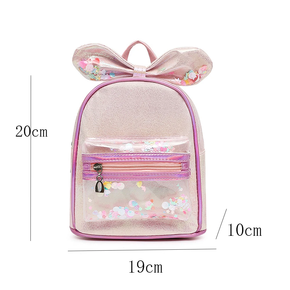 New Children's Fashion Bag Transparent Sequins Cute Princess