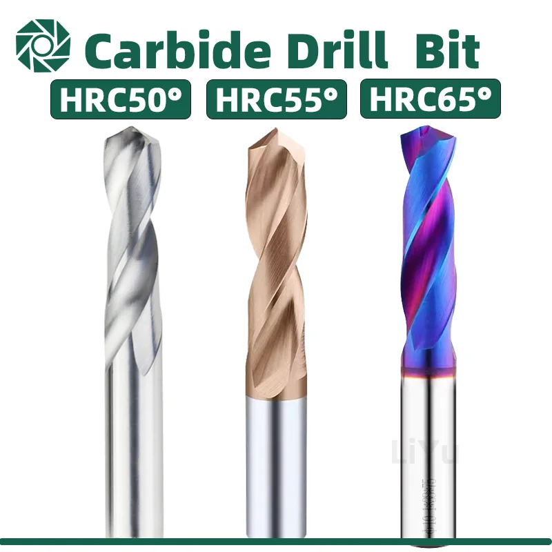 Solid Tungsten Carbide Drill Bits 1.0-20mm for CNC