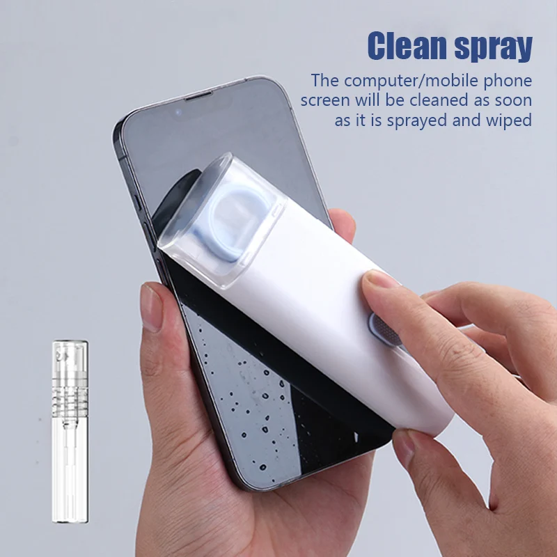Keyboard Cleaning Kit 7-in-1 Laptops Cleaner with Keycap Puller, Multifunctional Keyboard Brush Cleaning Set for Airpods Phone 2