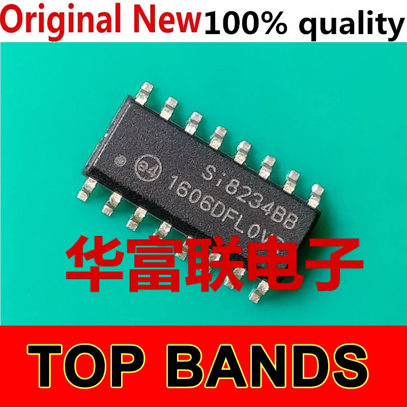 

Новый оригинальный чипсет Si8234BB-D-IS1 SI8234BB SOP-16 IC, 10 шт.