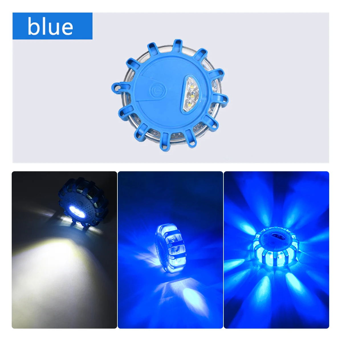 Magnetic LED Strobe Warning Light Car Emergency Road Rescue Safety thumbnail 8