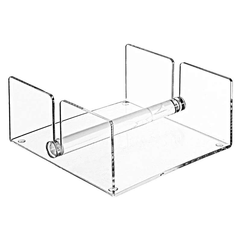 

Acrylic Guest Towel Napkin Holder Clear Paper Hand Towels Storage Tray for Kitchen Dining Room Bathroom Table Decor