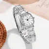 Women Fashion  Scale Digital Watch Quartz Steel Band Watches 3