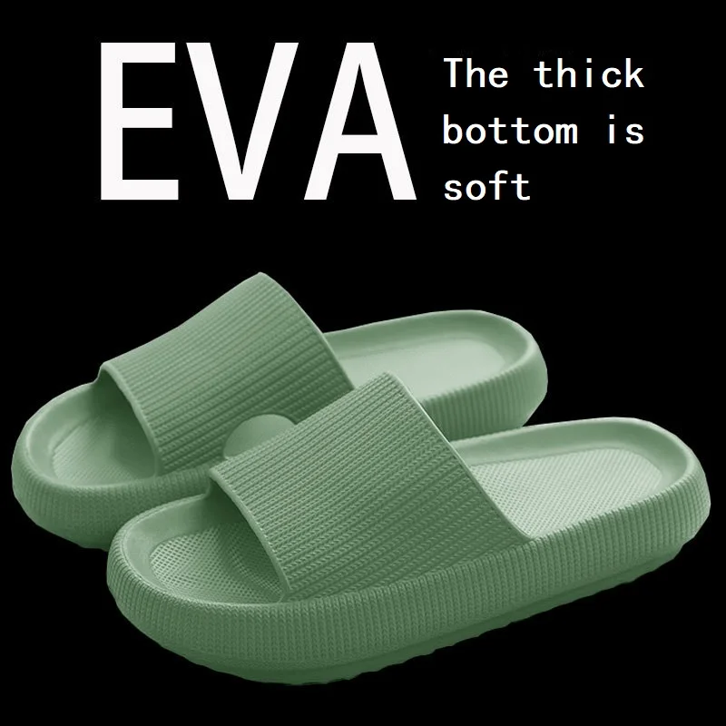 Tongs Antidérapantes Femme Sandales De Bain Confortables Semelle Épaisse