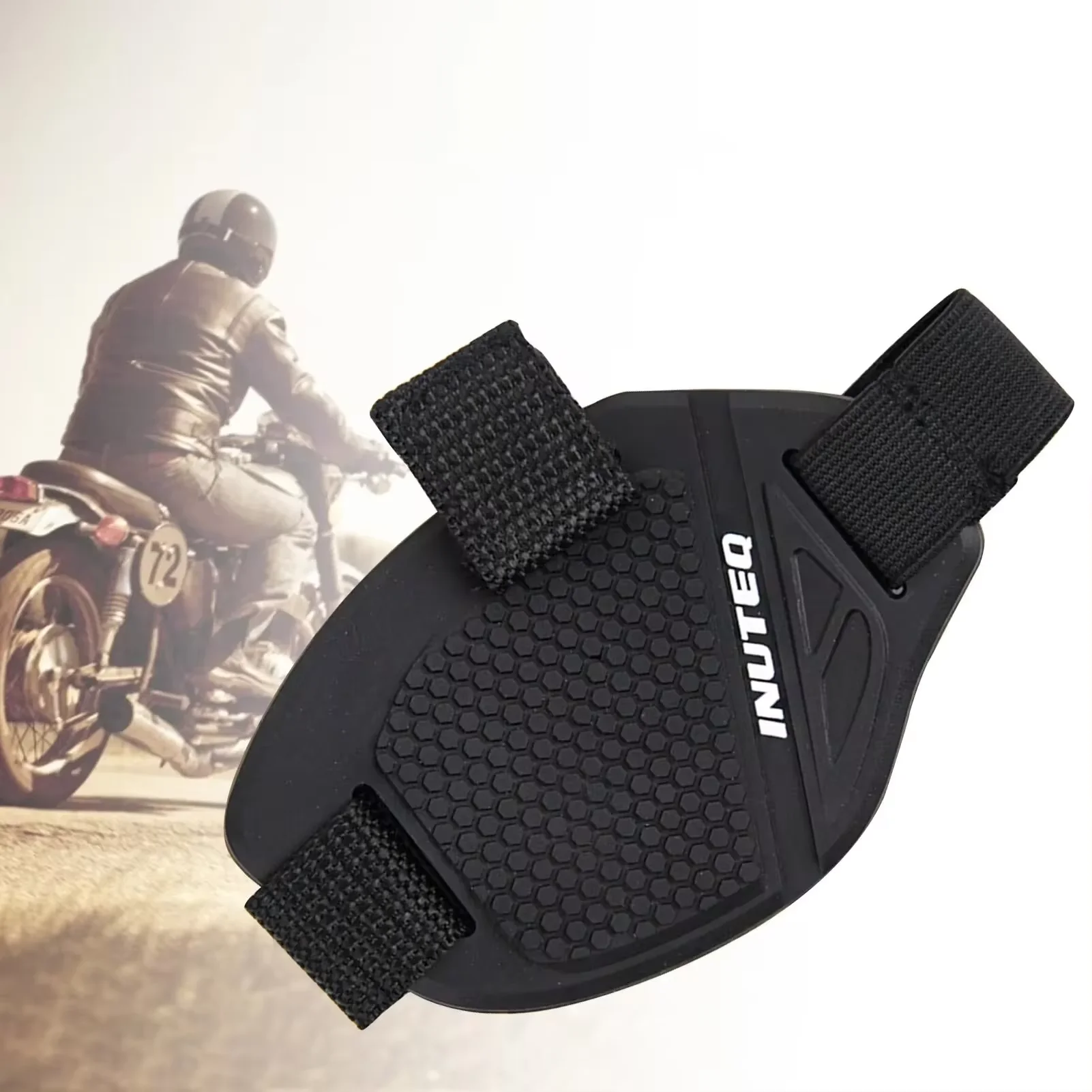 Motorcycle Shift Pad Rubber Boot Protective Cover Adjustable Shifter Shield Anti Slip Pad Shoe Cover Protection