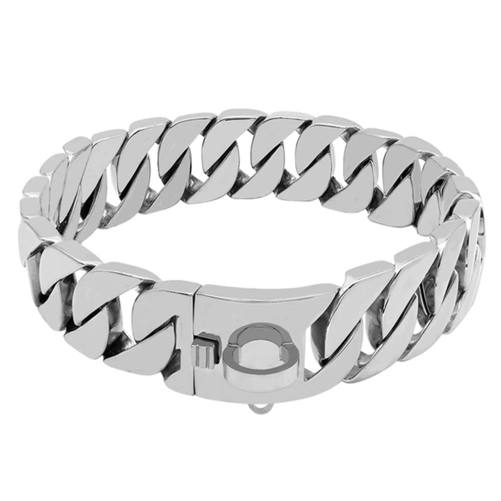 Durable Stainless Steel Dog Gold Silver Chain Lead - PeticaDeals
