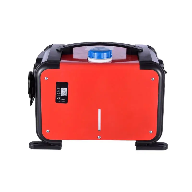 

8KW 12V Car Diesel Air Heater Portable Remote Controlled Low Noise Reduction LCD Monitor Parking Warmer Heating Accessories Red