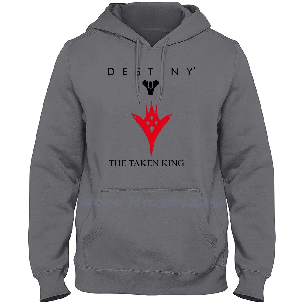 

Свитшот с логотипом Destiny The Take King, толстовка с капюшоном, высококачественные худи из 100% хлопка с графическим рисунком