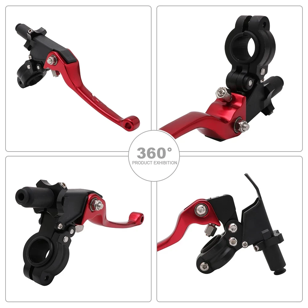 오토바이 CNC F3 브레이크 클러치 접이식 레버, 혼다 스즈키 야마하 CRF CR XR YZ WR EXC 125 230 250 250F 400, 7/8 인치, 22mm