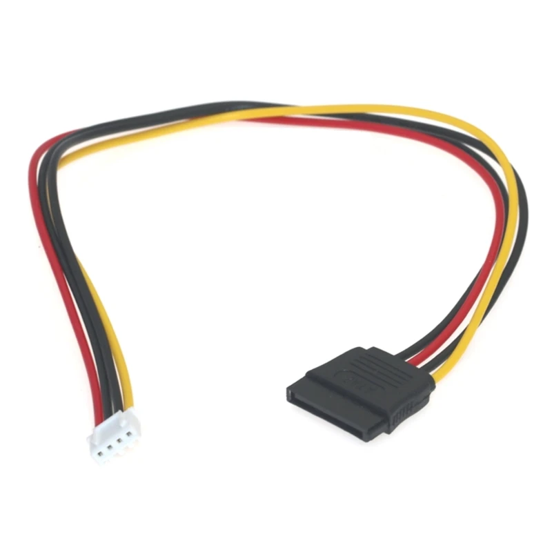 Sata 15P Naar Kleine 4P Itx Netsnoer Computer Voeding Draad Converter Kabel Voor Itx Pcs 20Cm/7.87in Lang