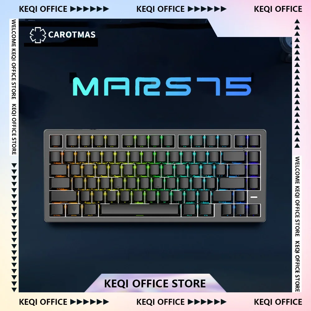 K　マルゾッコ IROK Carotmas Mars75 Magnetic Switch Keyboard Wired 8K RT0.001mm