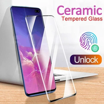 1-4 pezzi protezione schermo in vetro morbido ceramico per Samsung Galaxy S23 Ultra S22 Plus S21 FES22 S20 S10 S8 S8 + S9 S9 +