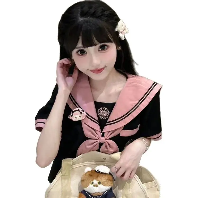 Japan Harajuku Original Sailor Uniform Jk Genuine Japanese Sweet College Style Summer And Autumn Basic Intermediate suit