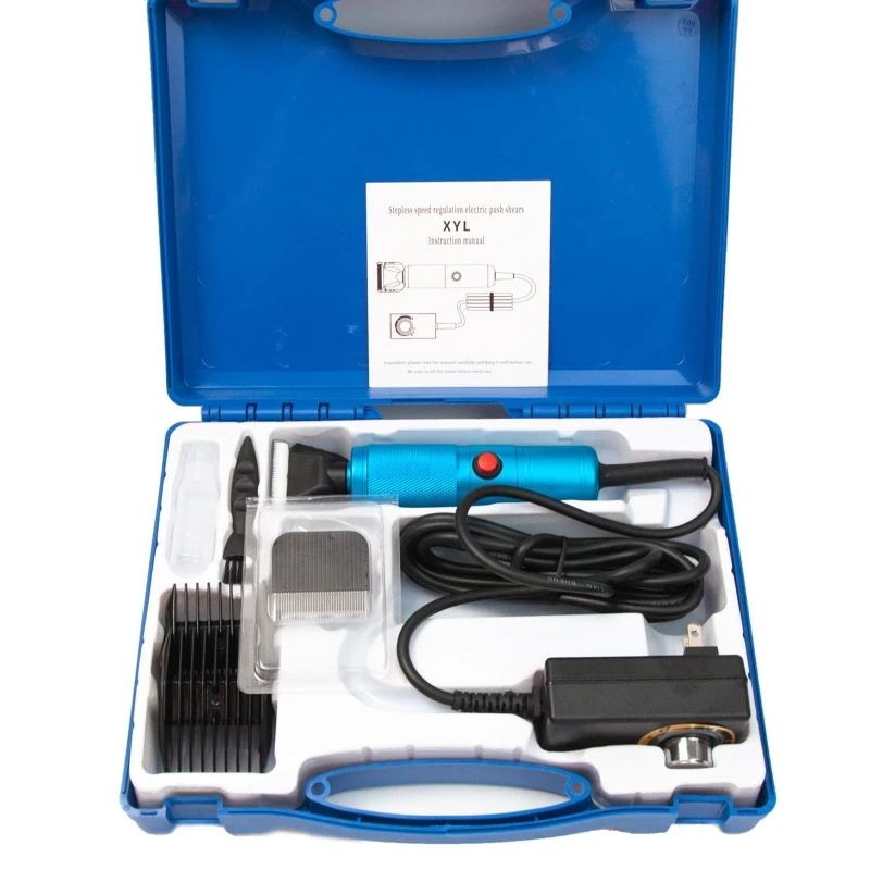

Dog Grooming Clippers Set Low Noise Plug-in Corded Professional Pet Hair Trimmers Suitable for Dogs Cats Animals 200W