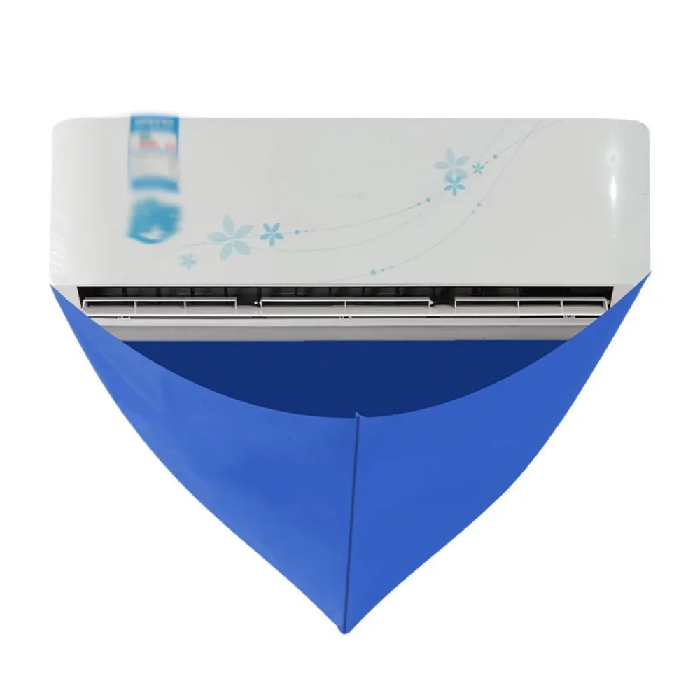 Air Conditioning Cover 100cm Air Conditioning Cleaning Cover Bag PVC Thickened Cleaner Water Pipe Home 1-1.5P Split Hanging Air Conditioner Tools