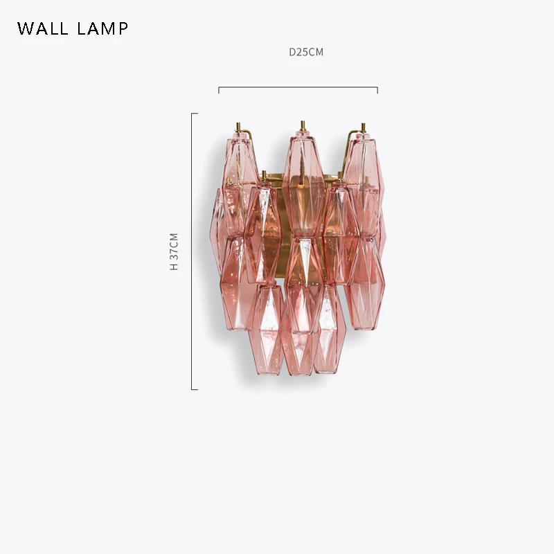 wall lamp pink