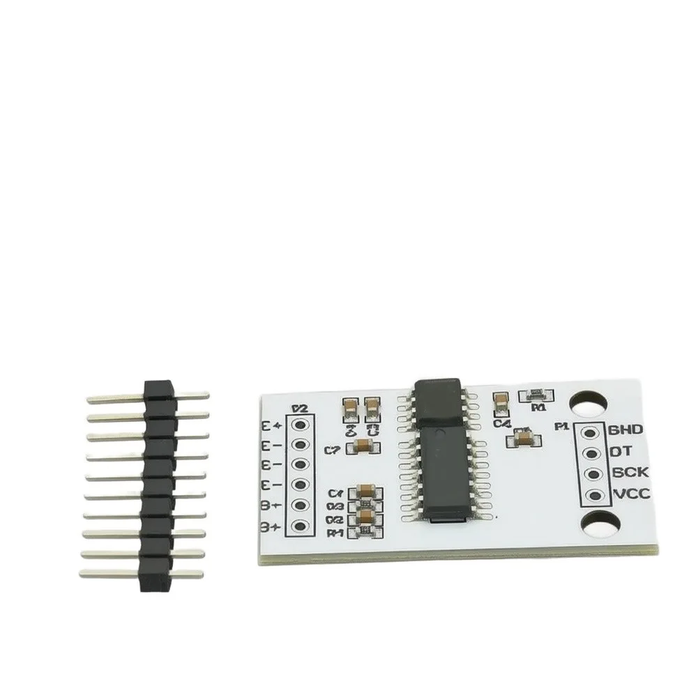 5pcs HX711 전자 저울 용 듀얼 채널 24 비트 계량 센서 모듈 DIY 로드 셀 브리지 유형 압력 측정 키트