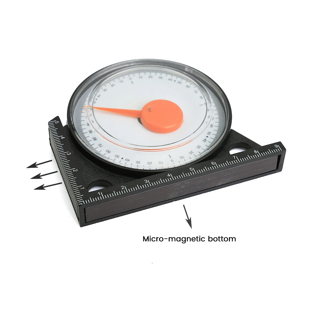 Slope Mini Inclinometer Protractor Tilt Level Meter Angle Finder Clinometer Gauge Measurement Tool 4